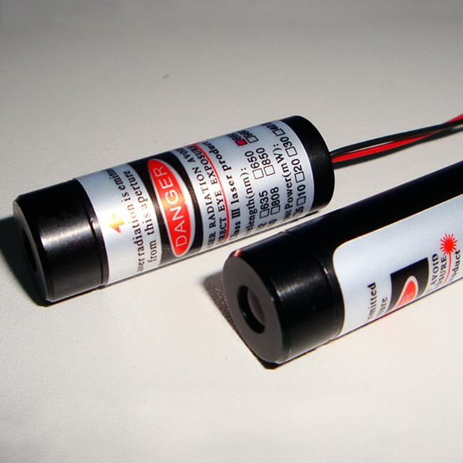 650nm 5mW 빨간색 레이저 모듈 Dot Industrial orientation lights Focus adjustable